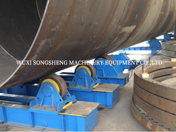 滚轮架使用现场